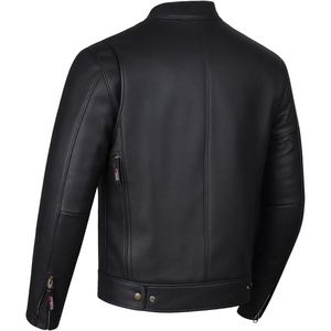 <b>Men's</b> Premium Quality Leather <b>Jacket</b> Fashionable Cow Leather <b>Jacket</b> Winter Motorcycle Racing <b>jacket</b> for <b>men</b> Secure Pockets - Product Image 2