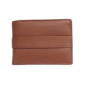 Cartera de Cuero PU con Logotipo Personalizado, Proveedor Directo, Tarjetero con Protección RFID, Regalo Promocional para Hombre, Billetera Bifold, Funda Larga para Billetes - Product Image 1