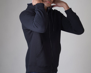 <b>Top</b> Quality Custom <b>Men</b>’s Zip Up Hoodie Heavyweight Cotton <b>Fleece</b> Plain Hoodie Breathable Comfort Fit Streetwear Sweatshirt - Product Image 5