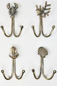 Heavy Duty Multifunction Wall Mounted Cloth Hat <b>Hooks</b> Display Bracket Rack Metal Coat Hanger for Entryway Bedroom Bathroom Home - Product Image 6
