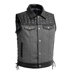Gilet en cuir pour homme Iron Nomad (édition limitée) - Product Image 1