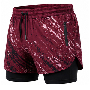 Wholesale High Quality <b>Mens</b> Casual Swim <b>Trunks</b> Waterproof Pocket Quick Dry Spandex/Polyester Elastic Waist Knee Length Beach - Product Image 4
