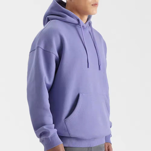 Unisex 100% Cotton Winter Fleece Zipper-Up Hoodie Custom Logo Printed Oversized Sweatshirt Hip Hop <b>Waterproof</b> Available XS Size - Product Image 3