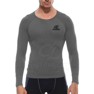 Chemises de compression respirantes pour hommes, personnalisables, avec coutures renforcées, pour entraînement intensif quotidien - Product Image 3