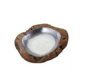 Assiette à dessert et plateau à collation en bois massif gravé, écologique, moderne et luxueux, pour servir des fruits secs lors de fêtes - Product Image 6