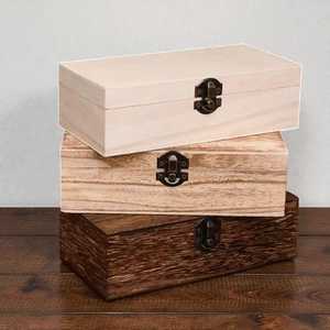 Wooden <b>Storage</b> Box Rectangular Luxury wooden jewelry organizer Clear glass lid <b>storage</b> box Ring <b>storage</b> display Boxes - Product Image 5