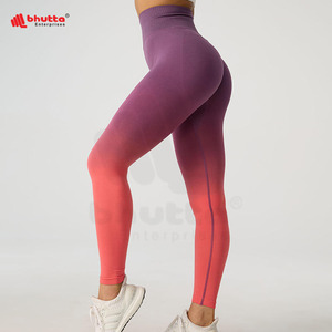 Seamless Yoga Leggings Women High Waist Gym <b>Tights</b> Breathable Ankle-Length Workout Pants for Sport Compression Fitness - Product Image 5