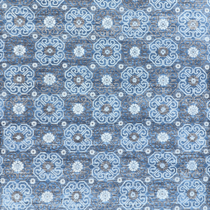 Tapis en laine biologique noué à la main sur mesure, à poils ras, 10'x14', avec motif répété distinctif - Product Image 6