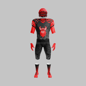 Uniforme de Rugby Unisex para Adultos, Uniforme Personalizado de Malla de Poliéster Liso, Ropa de Fútbol Americano, Conjuntos Transpirables - Product Image 4