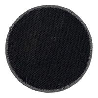 Patch en tissu denim sergé Dreadmark Circle avec bordure Merrow, feutre non tissé fait main, crochets et boucles à coudre, pour textiles de maison vierges