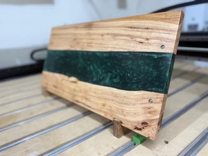 Quality Style Design <b>Epoxy</b> Resin And Wooden Tray Decorative Trays Wood and Resin Trays <b>Epoxy</b> Trays At very affordable Price - Product Image 2