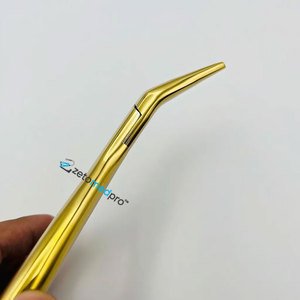 Pince à micro-perles pour extensions capillaires à bout courbé, impression de logo personnalisée, acier inoxydable, service OEM durable - Product Image 6