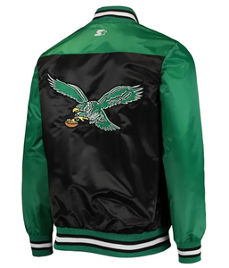 For Varsity <b>Jacket</b> Men's Black Green Polyester <b>Chinese</b> Style Breathable Stand Collar Hand Embroidery Patch Design Casual - Product Image 3