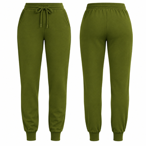Pantalones Deportivos para Mujer, Mezcla de Algodón Suave al Tacto, Ropa Deportiva Informal, Logotipo Personalizado, Color y Talla, Venta al Por Mayor de Fábrica - Product Image 1