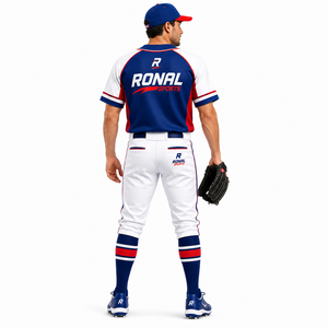 Nouveaux uniformes d'équipe de baseball pour jeunes, uniformes de baseball entièrement personnalisés, maillots de baseball pour hommes, coupe ample, vêtements pour toutes les saisons - Product Image 4