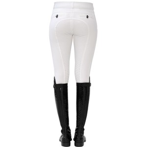 High Quality 4-way Stretch Horse Riding Breeches Leggings Tights <b>Equestrian</b> Wear Pants on Technical Fabric with Soft Feel - Product Image 2