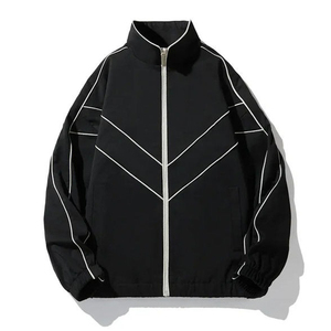 Chaquetas de Entrenador, Nuevo Diseño 2026, Chaquetas de Entrenador de Gran Venta, Chaqueta Impermeable de Nailon para Hombre, Tallas Grandes - Product Image 4