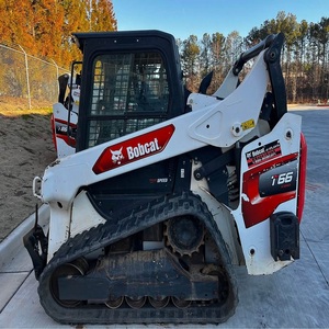 Chargeuse sur chenilles Bobcat T66 de haute qualité, 4 tonnes, équipement de pompage moteur pour travaux de terrassement - Product Image 4