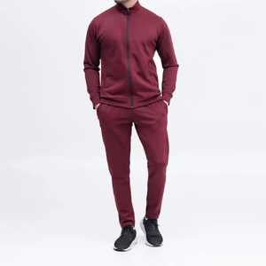 Sudadera con capucha y cremallera larga, pantalón 70% algodón 30% poliéster, chándal para hombre con diseño de logotipo personalizado, impresión gráfica, bordado, etc. - Product Image 6