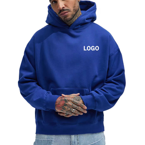 Sudaderas con Capucha Extra Grandes para Hombre y Mujer, de 300-500 Gsm, Estilo Boxy, de Algodón Pesado, con Logotipo Personalizado - Product Image 4