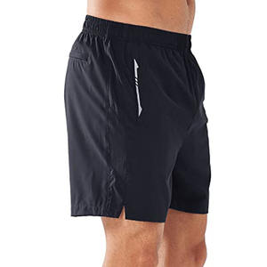 กางเกงจ็อกเกอร์ขาสั้นผู้ชายผ้าโพลีเอสเตอร์ 94% มีซิปกระเป๋า ออกแบบได้ตามต้องการ เหมาะสำหรับออกกำลังกาย วิ่ง และเล่นกีฬา ระบายอากาศได้ดี - Product Image 2