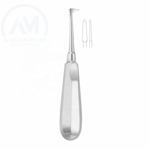 AL MIDA HEALTH CARE INSTRUMENTS Elevador de Raíces Cryer de Acero Inoxidable, Instrumento Dental Manual con Certificación CE para Extracción Dental - Product Image 1