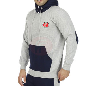 Conjunto Deportivo Informal para Hombre, con Capucha, Lavado, Sólido, de Tela Cómoda, Manga Larga, Pantalones, para Deportes, Gimnasio, Aire Libre, Uso Diario - Product Image 4