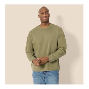 เสื้อยืดคอกลมแฟชั่นผู้ชายดีไซน์ใหม่ เสื้อยืดแขนยาวลำลองทันสมัยสำหรับผู้ชายจากบังกลาเทศ - Product Image 3