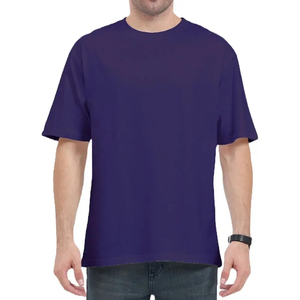 T-shirt en jersey 100 % coton coupe classique pour homme, personnalisable avec logo, streetwear, séchage rapide, respirant, prix réduit, vierge - Product Image 1