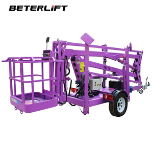 Plateforme élévatrice hydraulique pour homme, 20m 22m, plateforme de travail en hauteur avec certificat <span class=keywords><strong>CE</strong></span> - Product Image 4