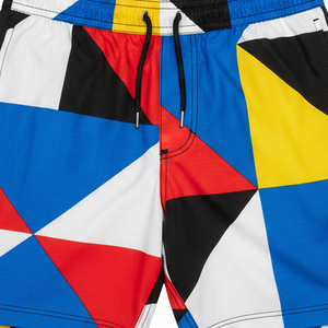 Shorts d'été unisexes multicolores en mélange polyester-spandex, shorts de sport, shorts de course, shorts d'entraînement, prix de gros avantageux - Product Image 2