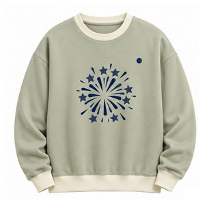 Men Heavyweight Sweatshirt Durable <b>Thick</b> <b>Fleece</b> Crew Neck Pullover With Soft Interior For Cold Weather Casual And Daily Wear - Product Image 4