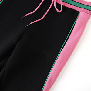 Survêtement décontracté AKA Sorority 3 tons personnalisé en molleton 100 % coton écologique respirant avec cordon de serrage et lettres grecques pour l'hiver - Product Image 5