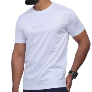 T-shirt de performance pour homme, personnalisé, respirant, en spandex/polyester, séchage rapide, coupe ajustée, best-seller - Product Image 1