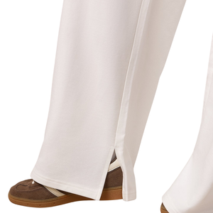 Ensemble pantalon large et sweat à capuche zippé blanc imprimé pour femme, léger, doux au toucher, respirant, écologique, hiver - Product Image 4