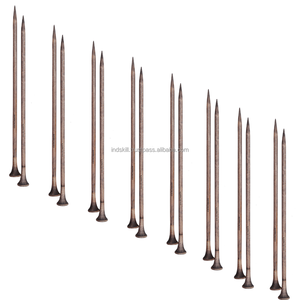 Agujas de Tejer de Madera Natural de Punta Única, Agujas Largas, 18 Pares/juego, Indskill - Product Image 2