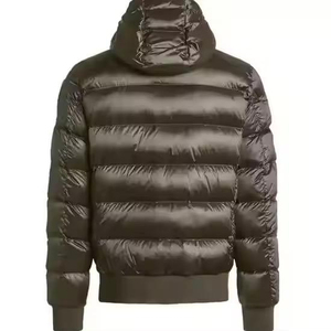 Factory Direct Canvas Puffer Jacket Manufacturer Importers Offering <b>Reversible</b> Breathable Winter Streetwear <b>Coats</b> Custom Labels - Product Image 5