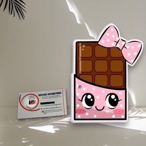 Private <b>Label</b> Lash Cute Chocolate Bow Acrylic Solid Diamond Oval Eyelash Tools Accessories Plate Eyelash Extension Tiles Pallet - Product Image 6