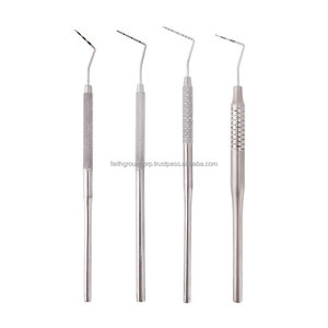 Sonda de medición peridontal de bolsillo, instrumento dental de posicionamiento, de acero inoxidable - Product Image 3