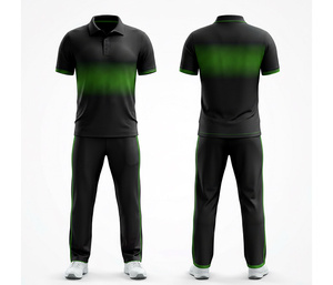Premium Quality Sublimation <b>Cricket</b> Jersey & Trouser Sublimation Printed | Men Women Youth <b>Cricket</b> Wears Polo Shirt and Trouser - Product Image 2