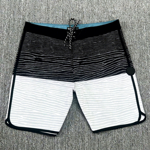 Men's Casual Solid Oxford <b>Fabric</b> Eco-Friendly Quick-Dry <b>4</b> <b>Way</b> <b>Stretch</b> Waterproof Swimming Shorts Breathable Mid-Waist Board - Product Image 3