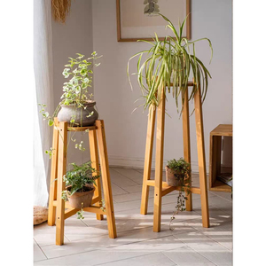 Support de Plantes Moderne en Bois en Gros – Élégant Support de Pot de Plantes d'Intérieur et d'Extérieur pour Décoration Maison et Jardin – En Promotion - Product Image 2