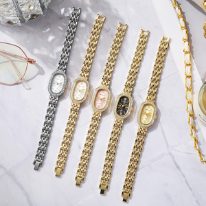Reloj de Diamantes de Lujo para Mujer, Nuevo Diseño, Logotipo Personalizado al por Mayor, Reloj de Cuarzo de Alta Calidad - Product Image 6