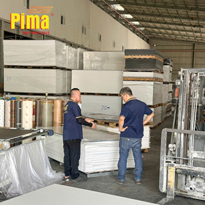 Panel de PVC blanco de 18 mm de grado comercial resistente al desgaste para muebles de cocina de restaurantes y estaciones de preparación - Product Image 5