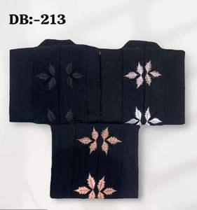 Robe de soirée luxueuse et magnifique, brodée à la main, burqa musulmane, foulard islamique dupatta, vêtements de fête de luxe. - Product Image 6