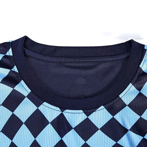 Ensemble de maillot de football pour hommes, uniforme de volley-ball, manches courtes, respirant, anti-transpiration, séchage rapide, vêtements de sport en polyester - Product Image 3