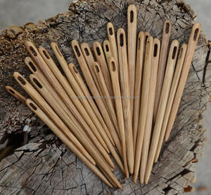 Agujas de Madera de Acacia de la Mejor Calidad, Ecológicas, Hechas a Medida, para Coser, Tejer y Bordar, Duraderas y Portátiles - Product Image 2