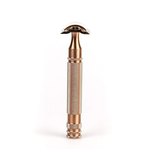 Rasoir à double tranchant réutilisable en acier inoxydable, rasoir durable pour le soin de la barbe, pour usage professionnel et personnel - Product Image 5