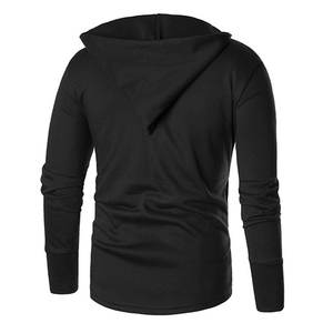 Sweat à capuche pour homme, dernier modèle, coupe-vent, broderie élégante, sweat à capuche uni surdimensionné avec logo personnalisé, couleurs variées, vente en gros - Product Image 2
