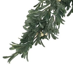 Guirlande de Noël vert baie de neige de 54 pouces - Product Image 5